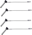 Mizugiwa Boat Bimini Top Pins 3/16 Inch,black Nylon Head Pull W/lanyard Stai New. Price: $16.49.