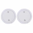 2 Pack 6" Non Slip Inspection Hatch Plate Boat Deck Access Cover -white New. Price: $24.99.