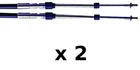 2 Pack 17 Ft Xtreme Control Cables Fits Honda Suzuki Tohatsu Yamaha Nissan New. Price: $159.19.