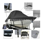 Ranger 2510 Bay Center Console T-top Hard-top Fishing Boat Storage Cover Black New. Price: $427.49.