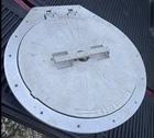 Bomar Commercial Deck Hatch 26"OPENING X 28 Oval Aluminum 100% Proceed Go Ocrfm Used. Price: $525.00.