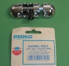 Perko 1244DP0CHR Barrel Bolt Chrome 3-3/8" New. Price: $41.61.