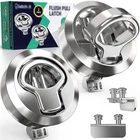 Latch.it 2-PACK Rv & Boat Hatch Latches Chrome Fits Diameter Up To New. Price: $37.09.