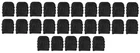 Pyi CJ12.25 Black 1/2" Hose Clamp Cover Cap End Guard Jacket 25-PACK New. Price: $14.95.