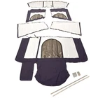 Larson 316 Cabrio Boat Camper Top Kit 8414-1408 Navy Blue (6 Pc) New. Price: $801.85.