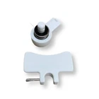Jim Black Polar White Deck Hatch Handle Kit 595-HNDL Pw New. Price: $19.95.