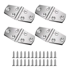 316 Stainless Steel Hinges Marine Grade 4 Pcs 3" X 1.5" Heavy Duty Boat Hatch... New. Price: $36.05.