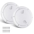 Yaemarine 2-PACK 4" 6" Boat Deck Cover Inspection Hatch Inch, White New. Price: $29.99.