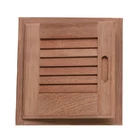 Whitecap Teak Louvered Door & Frame - Left Hand 12" X New. Price: $126.00.