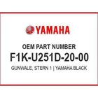 Yamaha Gunwale, Stern F1K-U251D-20-00 Oem New. Price: $172.27.