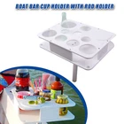 Boat Bar Cup Holder With Rod Mount, Cocktail Table / Marine Party New. Price: $70.99.