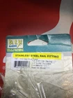 D.i.y. Marine - Stainless Steel Rail Fitting 7/8 110 Degree Bow Form New. Price: $15.88.