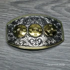 Rare Stainless Steel Belt Buckle - Gauge Shells Western Aw Aa Nice Used. Price: $47.90.