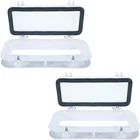 2 Pcs 15-3/4" X 7-7/8" Boat Marine Opening Portlight Porthole Replacement Window New. Price: $83.99.