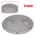 6" Solid Cast Marine 316 Stainless Steel Boat Deck Inspection Plate Durable Usa New. Price: $65.07.