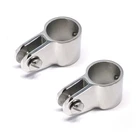 Keehui Pair Of Marine Grade 316 Ss 1-1/4"I.D.BIMINI Top Jaw Slide Boat... New. Price: $29.46.