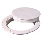 Tempress 8-2/16" O.d. X 6-3/4" I.d. White Smooth Pry-out Deck Plate New. Price: $25.96.