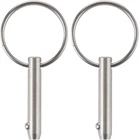 Vturboway 2 Pcs Quick Release Pin 1/4" Diameter, Usable Length 1", Full 316 Stai New. Price: $14.86.