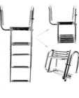 Novel Bee Marine Grade 316 Stainless Steel 4-STEP Boat Ladder Non-slip Steps New. Price: $105.99.