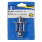 Abi 352211 2053CH Chrome Brass 3/4" X 2" Push Button Adjustable Door Latch New. Price: $39.95.