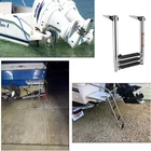 Amarine Made 3 Steps Stainless Steel Telescoping Boat Ladder Swim New. Price: $50.99.