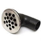 Gemlux Boat Low Profile Drain 89509 90 Degree 1/2 Inch Ss Cap New. Price: $34.14.