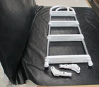 Whitecap 4-STEP Gunwale Ladder With 11" Hooks Aluminum 735802 Marine Boat New. Price: $79.95.