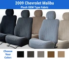 Plush Velour Seat Covers For 2009 Chevrolet Malibu New. Price: $205.00.