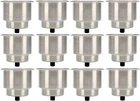 12 Pcs Stainless Steel Cup Drink Holder With Drain For Marine Boat Rv Camper Car New. Price: $57.99.