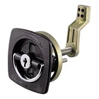 Perko Black Flush Lock - 2.5" W/offset Cam Bar Flexible Polymer Strike 0931DP1 New. Price: $53.99.