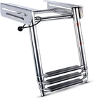Uimoso 3-STEP Stainless Steel Folding Boat Ladder With Platform Pontoon Use New. Price: $113.88.