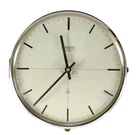 Wempe Chronometerwerke Clock Wooden Yacht Ship Boat Chrome Marine Used. Price: $138.92.