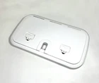 -new- Jim Black 11IN X 19IN, Anchor Rope Hatch, Deck Lid, Polar White, Oem. Price: $59.99.