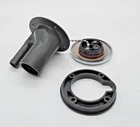 Perko 0541DPGCHR Vented Gas Deck Fill, 1-1/2" Hose, Straight, Chrome Cap New. Price: $39.99.