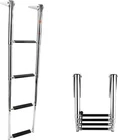 Amarine Made 4 Step Stainless Steel Telescoping Boat Ladder Swim Large, Black New. Price: $87.97.