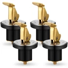 4 Pcs Boat Baitwell Drain Plug Brass Livewell Rubber Snap Lock For... New. Price: $30.50.