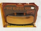 New Old Stock - Cipa Marine Boat Wide Angle Universal Rearview Mirror Convex. Price: $30.00.