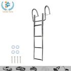 1PC 4 Step Stainless Steel Telescoping Boat Ladder With Pedal & Hand Railing New. Price: $70.63.