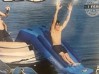 Wow 212070 Sports Pontoon Waterfall Slide 8' Smooth Sliding Surface New. Price: $369.00.