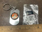 Us Marine Corps Stainless Steel Dog Tag Key Ring New. Price: $14.99.
