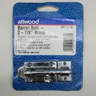 Attwood Barrel Bolt 2-7/8" Chrome Plated Brass For Door Hatch #2007-3 New. Price: $13.95.