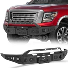 Fit Nissan Titan 2017-2024 Heavy Duty Steel Front Bumper W/winch Plate & Leds New. Price: $499.18.