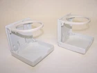 588211 Sea-dog Line Pair (2) White Folding Drink Holders Molded Abs New. Price: $12.99.