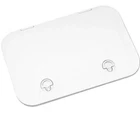Bomar Gray Series 8? X 12? Rectangle Molded Access Hatch, Stark White, #G7812-WT New. Price: $102.20.