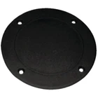 Black Marine/boat Screw Down Deck Access Plate 5-5/8" Od New. Price: $9.99.