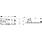 Sea-dog 3-11/16" Ss Safety Hasp #221124-1 New. Price: $13.76.