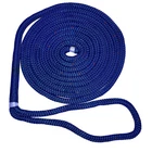 New England Ropes 5/8" Double Braid Dock Line - Blue W/tracer 15'. Price: $63.24.