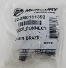 # 22-8M0161392 Genuine Oem Mercury Mercruiser Quicksilver Connect New. Price: $34.95.