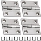 Laorde 316 Stainless Steel Marine Grade 1.5" X Heavy Duty Boat Hatch Hinge New. Price: $41.97.