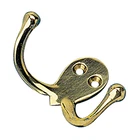 Sea-dog Double Coat Hook Cast Brass New. Price: $28.49.
